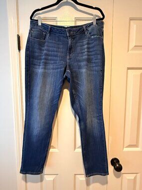 Vigoss Jagger Skinny Classic Fit Jeans Size 18 29 Inseam Blue
